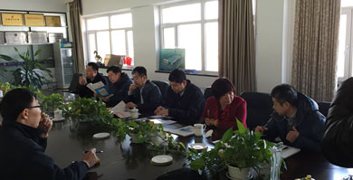 辽宁2016年3月份特变电工领导考察飞驰公司。